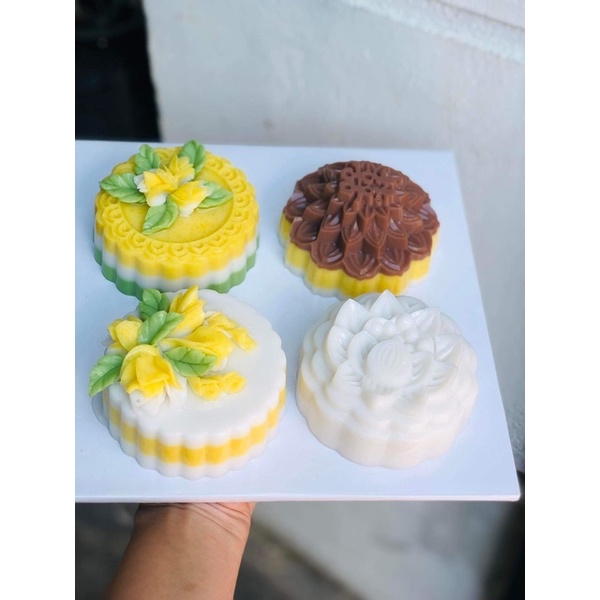 Vỉ Rau Câu Trung Thu Trơn