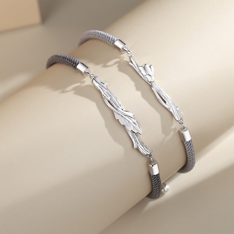 Vòng Tay Oak And Kapok Đơn Giản Thời Trang Cho Cặp Đôi