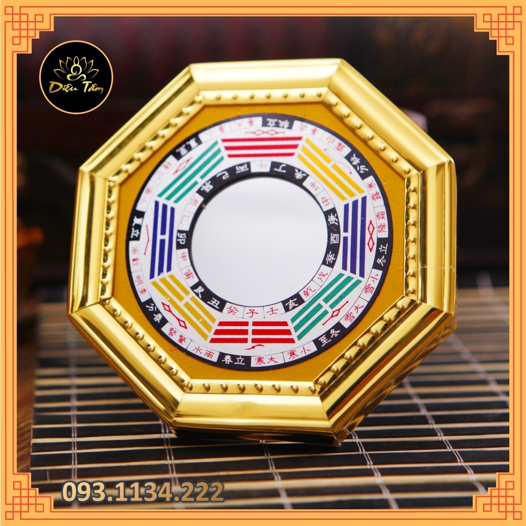 Gương bát quái phẳng đường kính 11cm