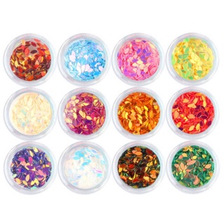Nhũ hình hạt gạo ( set 12 ô  )