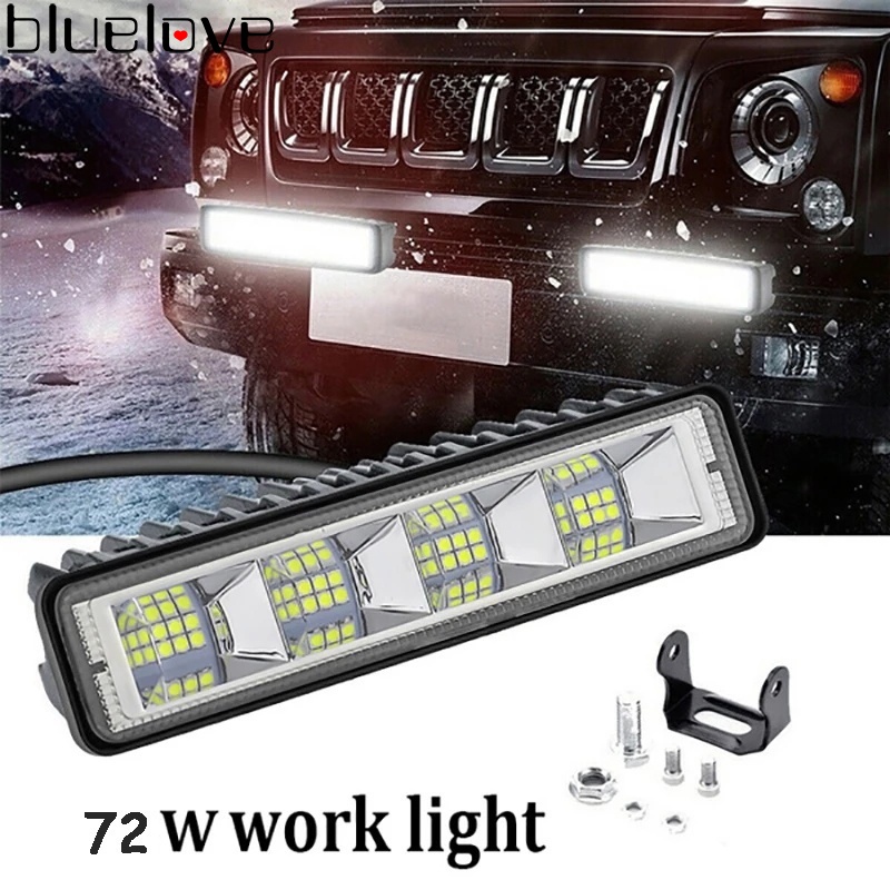 Thanh Đèn LED 72W Ip67 12V Chống Nước Dùng Sửa Chữa Khẩn Cấp Chuyên Dụng