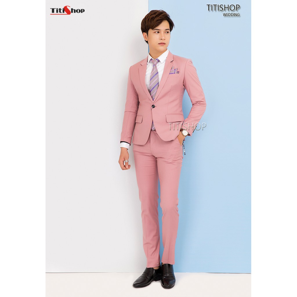 Áo Vest Nam Titishop AVN289 Hồng