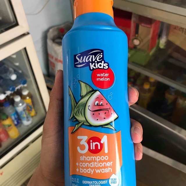 SỮA TẮM SUAVE KID 3IN1 665ml