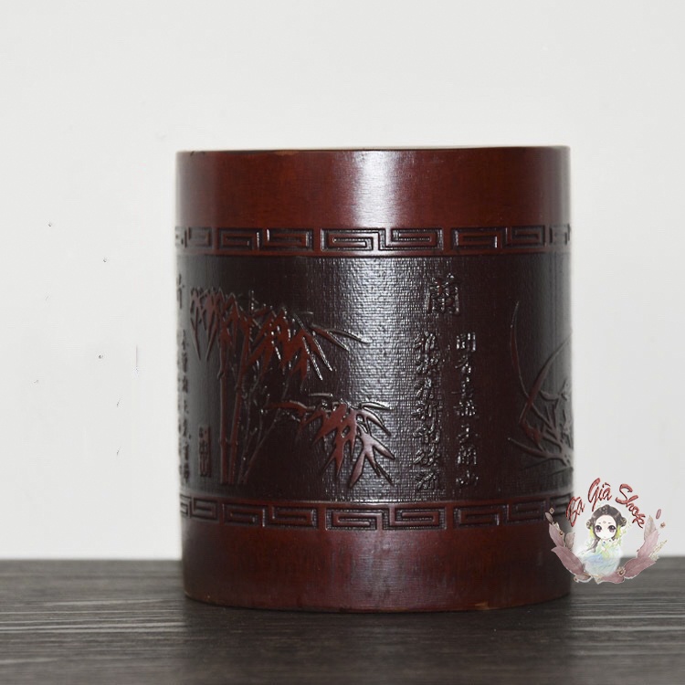 Đặt trước Lọ đựng bút thư pháp đạo cụ trang trí
