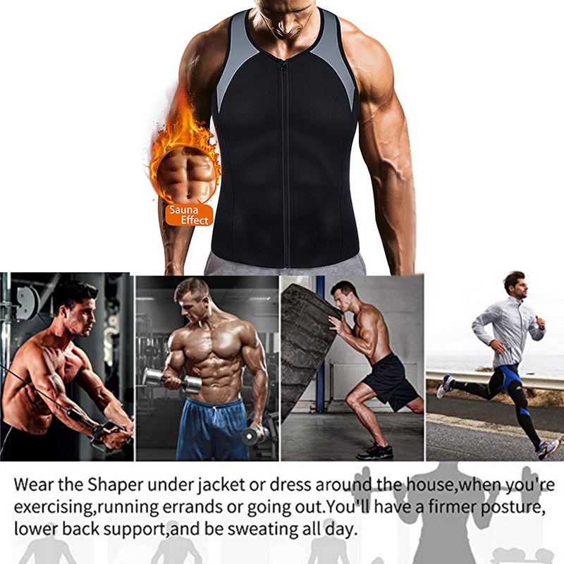 Áo giáp đốt cháy mỡ thừa giảm cân chất liệu cao su tổng hợp | BigBuy360 - bigbuy360.vn