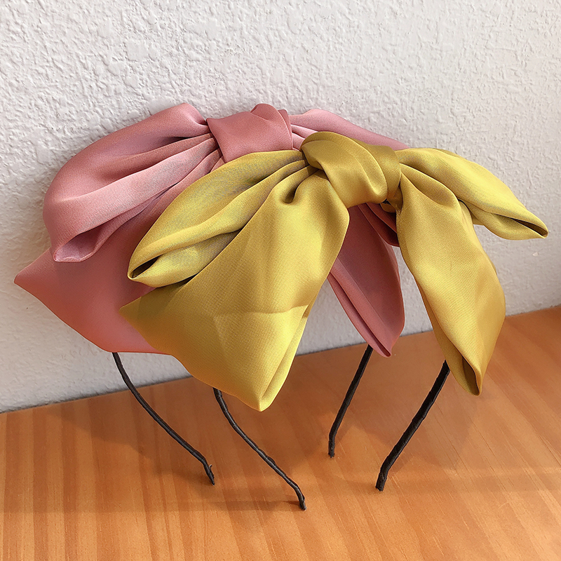 Cài Tóc Đính Nơ Lớn Thời Trang Cho Nữ