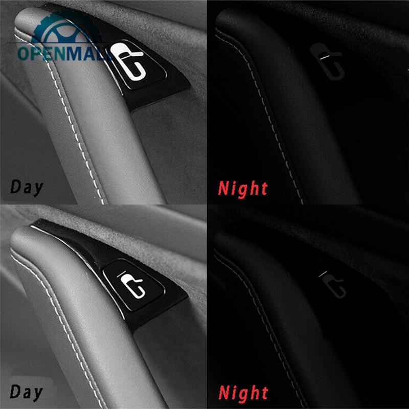 Set 8 decal dán trang trí xe hơi sáng tạo