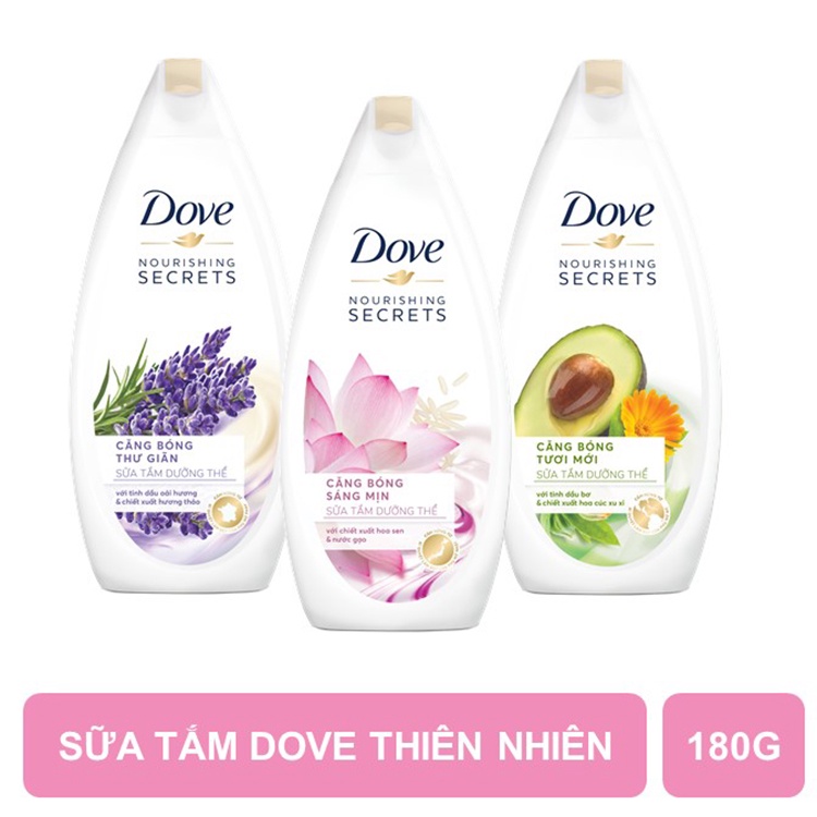 Sữa Tắm Dove Liệu Pháp Êm Dịu Chai 180g
