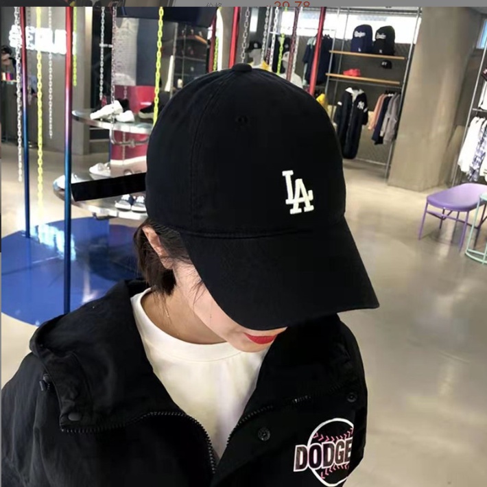 Mũ lưỡi trai  Nón kết thêu chữ LA chất kaki cao cấp form unisex nam nữ