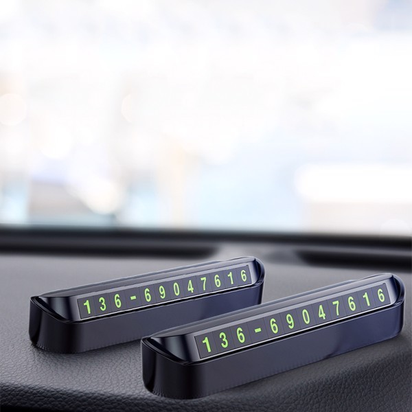 Bảng số điện thoại Baseus Tock Temporary LV123 dùng cho xe hơi | BigBuy360 - bigbuy360.vn