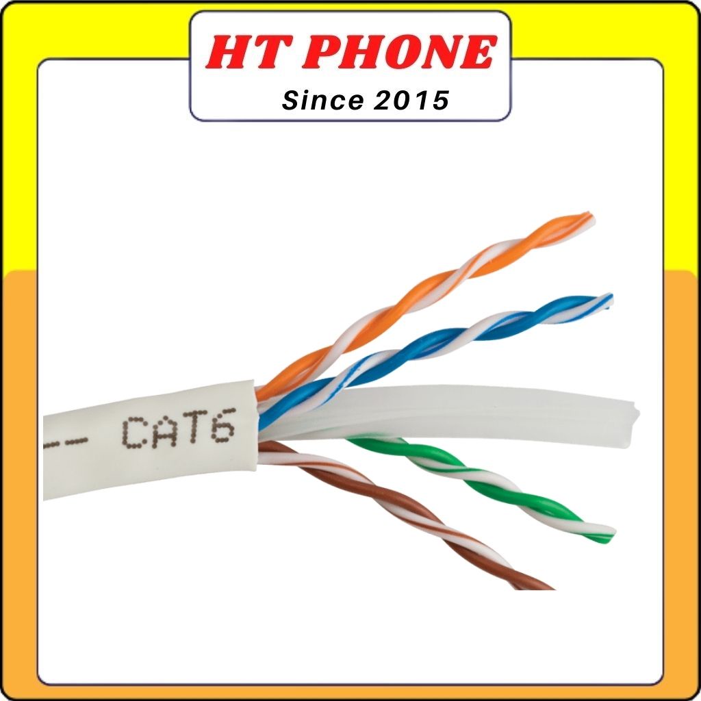 Dây mạng Cat6 Amtako bấm sẵn cao cấp - HT PHONE