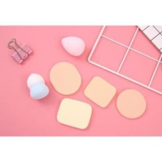 Doanhcb bộ 6 mút trang điểm sponge make up - mebo18