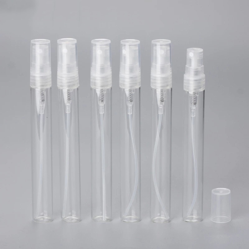 [Hàng mới về] Chai thủy tinh rỗng 10ml đựng nước hoa dạng xịt tiện dụng