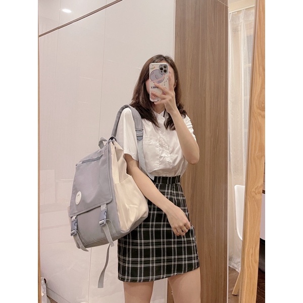 BL160-162/Balo thời trang form vuông độc lạ phiên bản ulzzang đi học đi chơi cưng xỉu