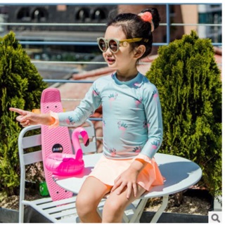 Set đồ bơi dài tay bé gái, bikini dài tay cho bé