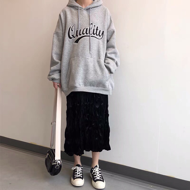 Áo Khoác Hoodie Unisex Nam Nữ QUALITY Form Rộng Ulzzang