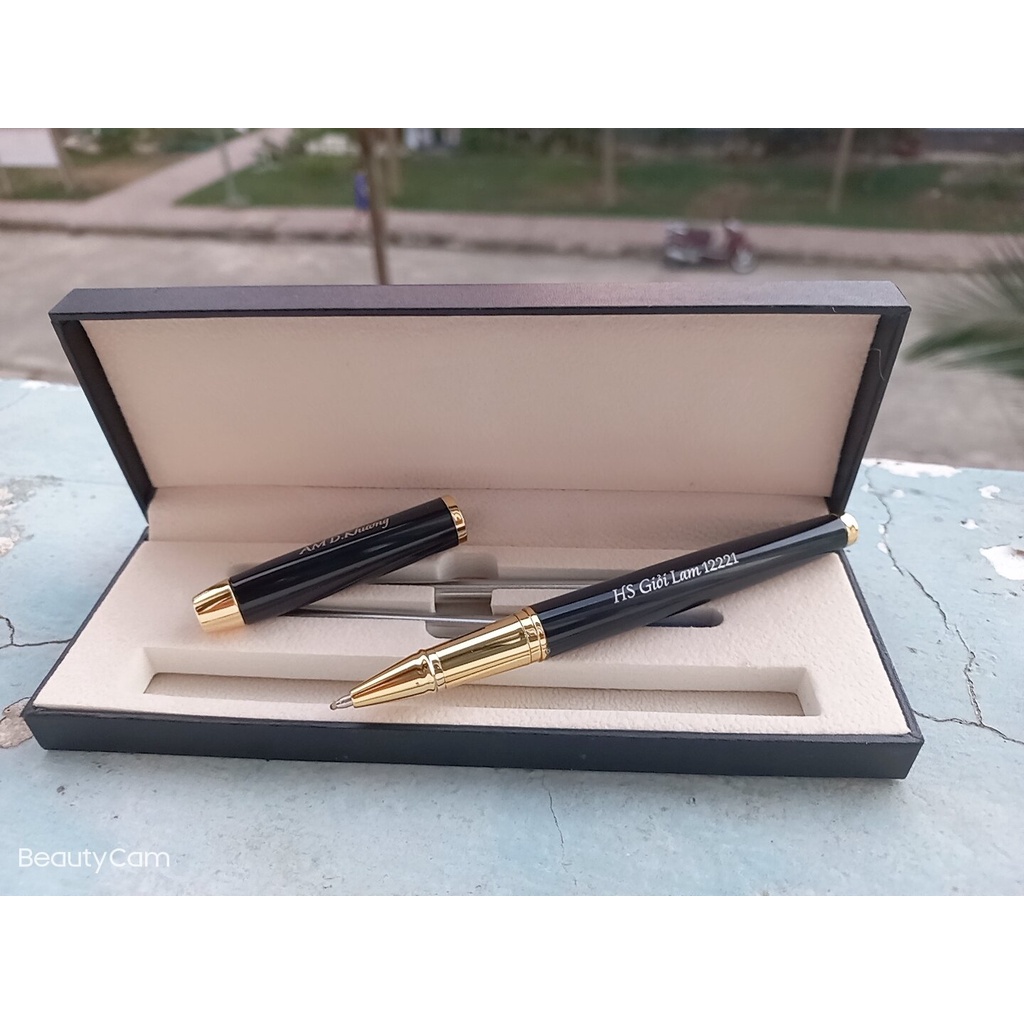 Quà tặng Bút khắc tên/ Bút bi vỏ kim loại/ Bút ký BYL-006