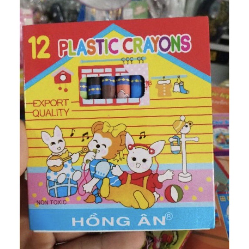 Hộp 12 cây bút màu sáp