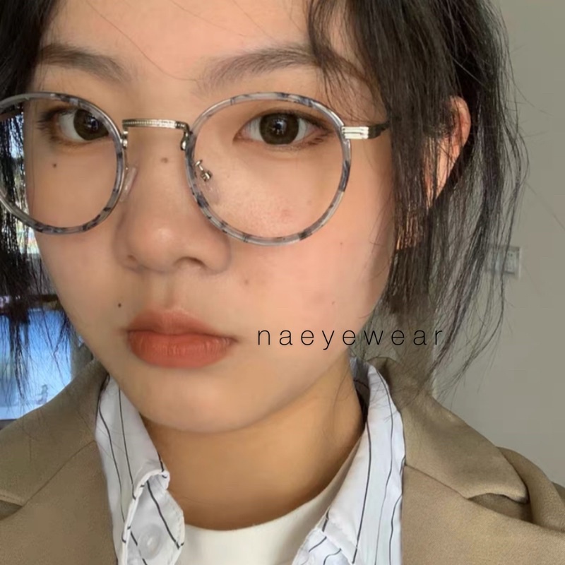 Kính mắt không độ kim loại form nhỏ mẫu mới