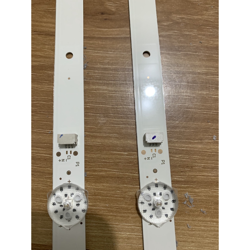 Thanh LED Tivi TCL 32S62  - 1 bộ 2 thanh thẳng giống nhau 3V 6 bóng