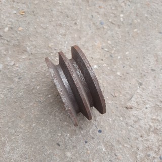 PULY gang 2 rãnh thăng bảng A ( DÂY CUROA BẢNG A) đường kính ngoài 80mm, 77mm, 67mm, 60mm đường kính trục 24mm