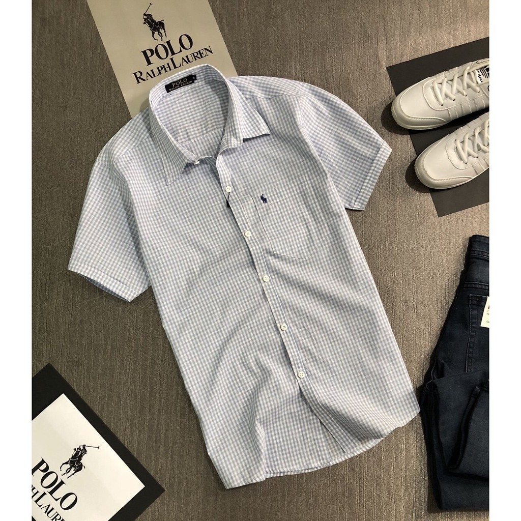 Áo sơ mi nam tay ngắn sọc polo hàng thời trang Hàn Quốc - Thời trang Havis ASM047 | BigBuy360 - bigbuy360.vn