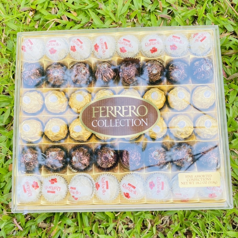 Socola FERRERO ROCHER 3 màu 3 vị - hộp 48 viên