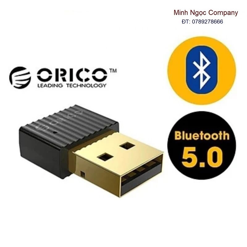 USB Bluetooth Orico 5.0, Ugreen kết nối không dây cho máy tính PC - Laptop với các thiết bị khác - Hàng Chính Hãng