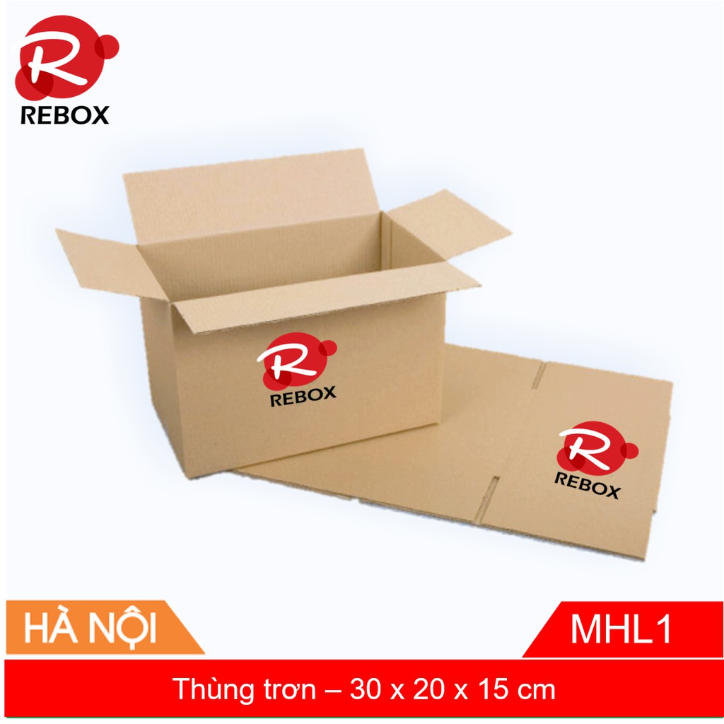 Hộp 30x20x15 cm - Combo 10 thùng carton cứng giá xưởng