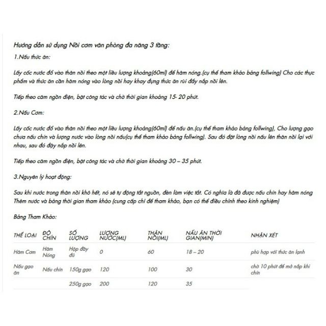 Hộp cơm hâm nóng điện hot lunch star 3 tầng (mới nhất) inox xịn 304 | BigBuy360 - bigbuy360.vn