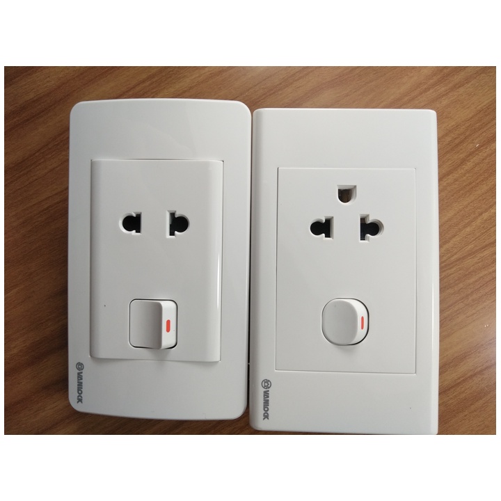 Ổ cắm - Công tắc Vanlock SINO - Dòng S18A Chính hãng