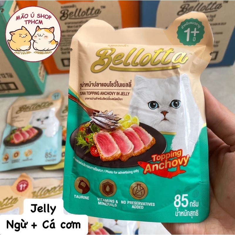 [COMBO 12-60b] PATE BELLOTTA GÓI 85G CHO MÈO