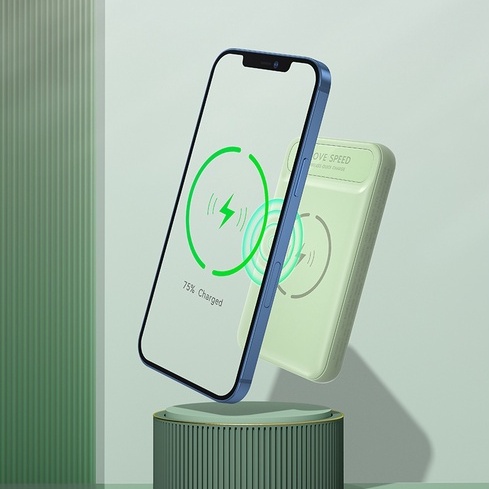 Pin Sạc Dự Phòng Không Dây Từ Tính MOVESPEED C10, Sạc Nhanh Có Dây 20W Không Dây 15w