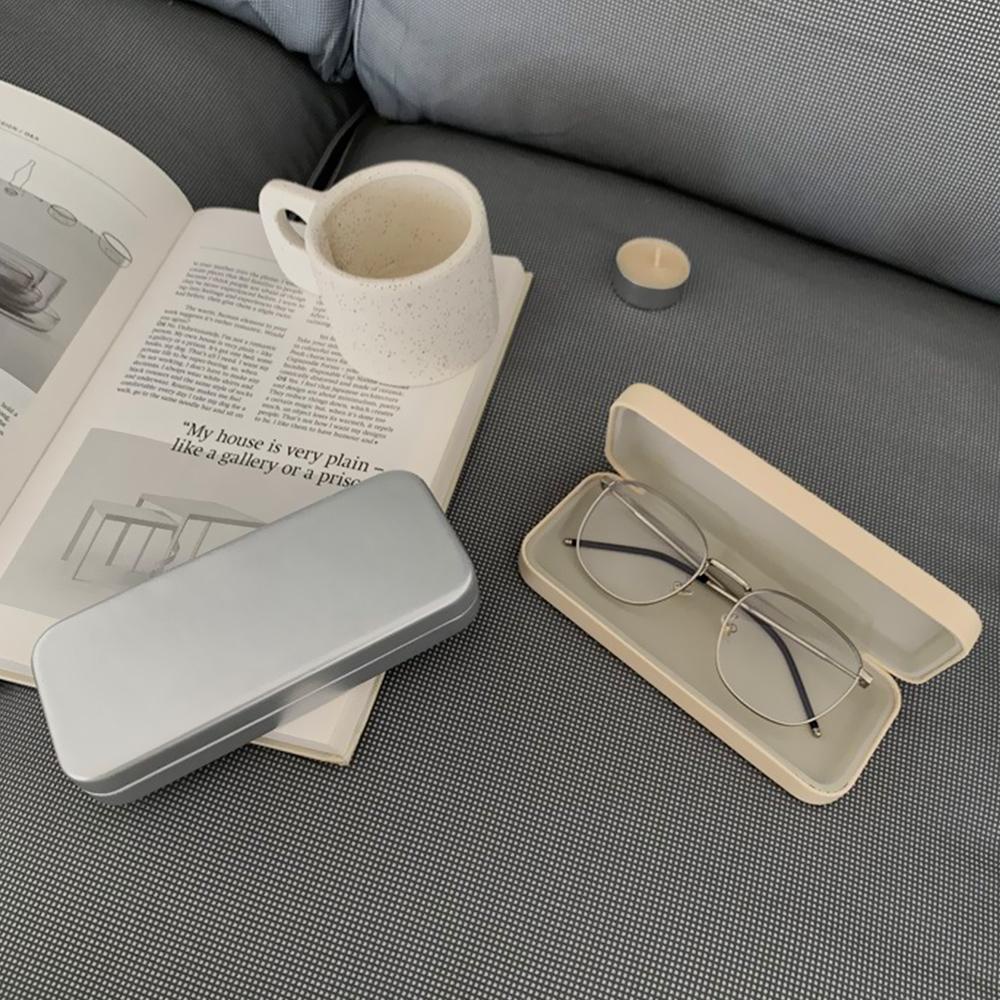 ESPO Hộp Thiếc Đựng Mắt Kính Dạng Nén Thiếc Đơn Giản Mới