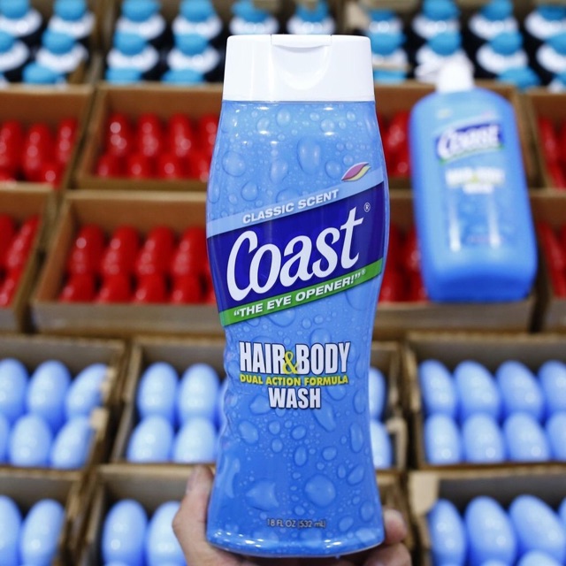 Dầu Gội Và Sữa Tắm Coast - 532ml