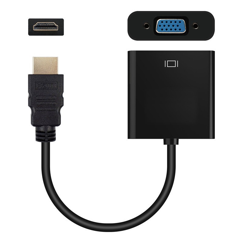 Bộ Chuyển Đổi Hdmi Sang Vga 1080P Kèm Cáp Âm Thanh