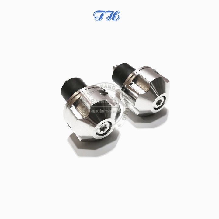 Gù tay lái xe máy mẫu inox đặc chắc chắn làm đẹp cho xe Exciter 150 Winner Wave,...