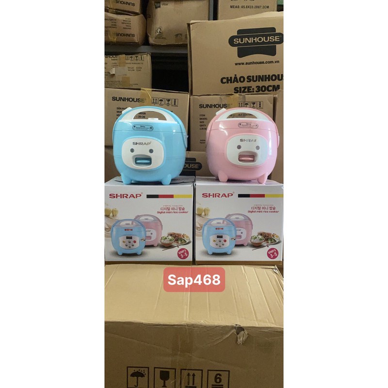 Nồi cơm điện CUCKOO 1.8L - Nồi cơm điện mini SHARP 1L - Bảo hành 12 tháng