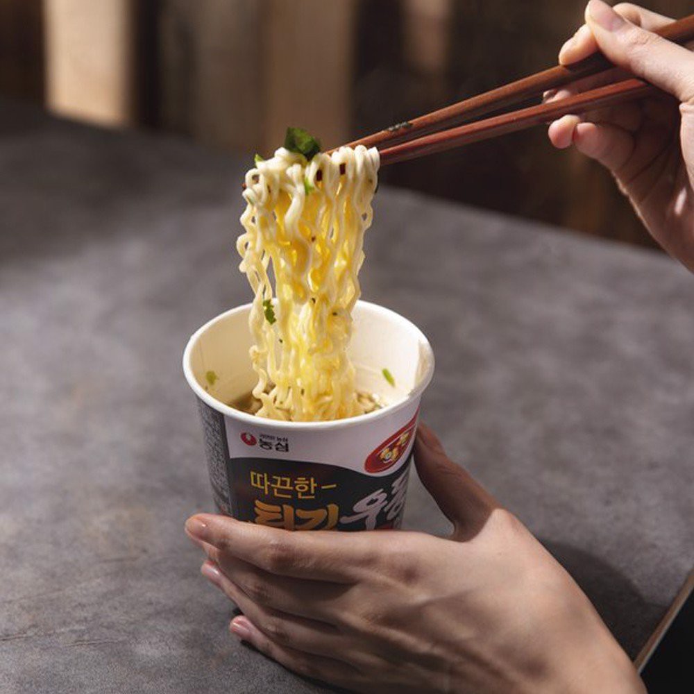Combo 5 cốc mì udon chiên  - 62gram/cốc * 5- Nongshim nhập khẩu Hàn Quốc