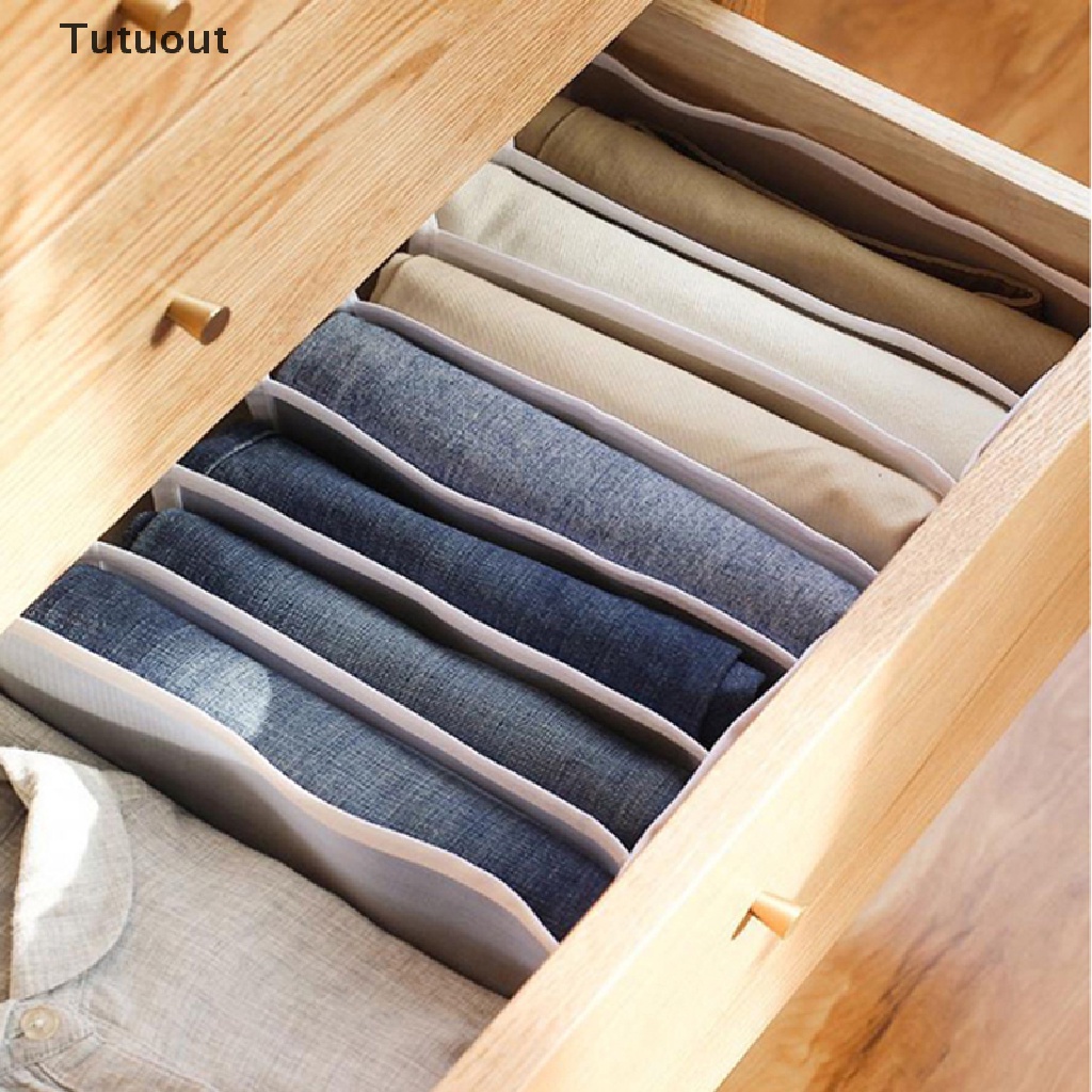 Hộp đựng quần áo dạng lưới chia ngăn đa năng thuận tiện