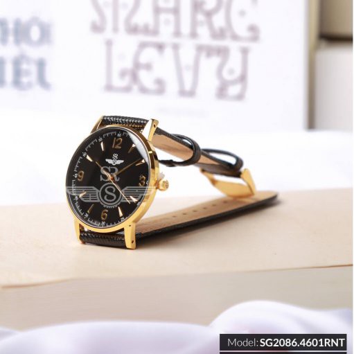 Đồng hồ đôi mặt kính sapphire SRWATCH Renata SR2086.4601RNT chống trầy,nước phong cá