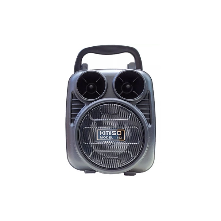 Loa Bluetooth Mini KIMISO KMS-1182 Bass Mạnh, Chất Âm Tuyệt Hảo, Có Đèn LED Nhấp Nháy, Độ Bền Cao. Bảo Hành 12 Tháng
