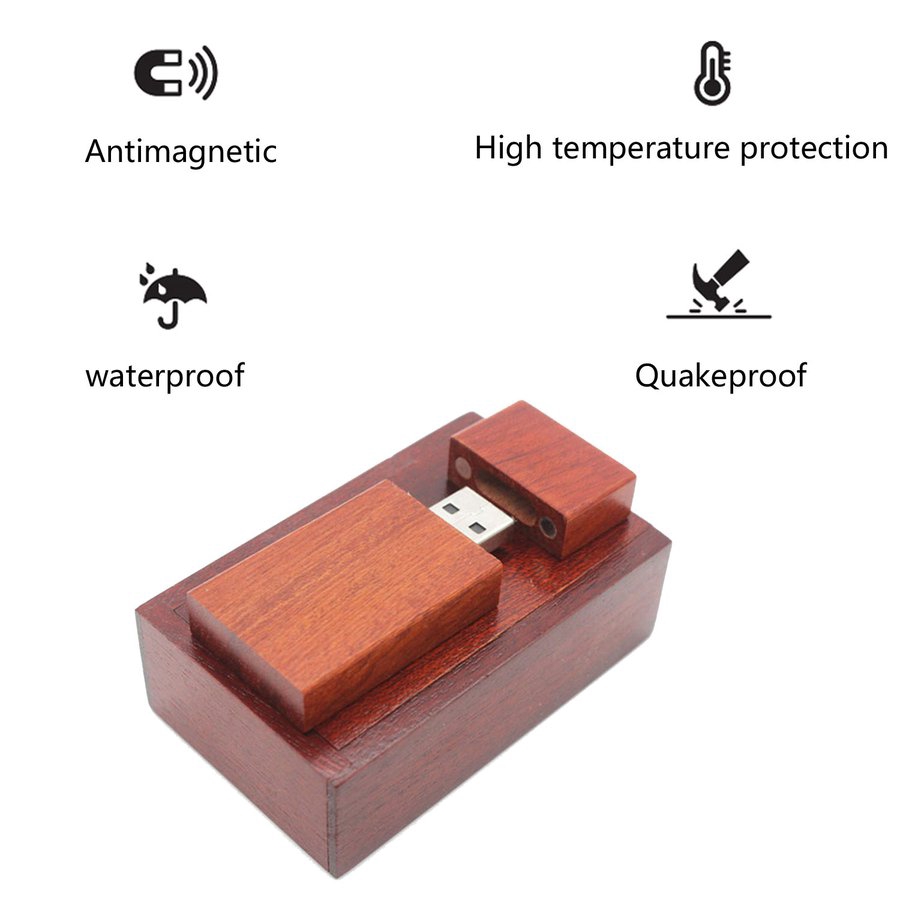 Ổ đĩa có cổng sạc USB hình vuông , dùng làm quà cưới