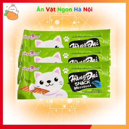 Snack Mèo Yêu Cá Hằng Đại Đồ Ăn Vặt Cay Ngon Cổng Trường Giá Rẻ