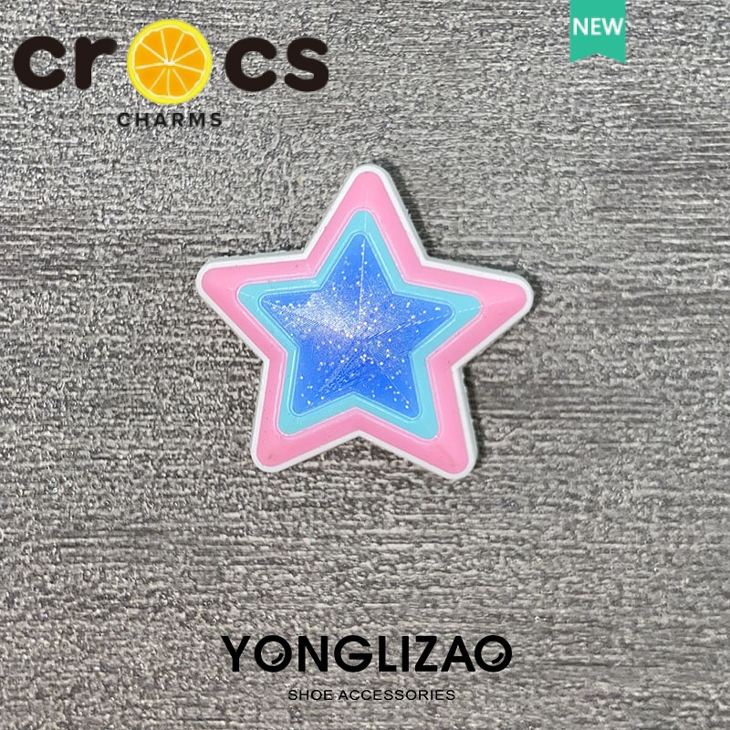 Phụ Kiện Khóa Giày Crocs Họa Tiết Hoạt Hình Dễ Thương DIY