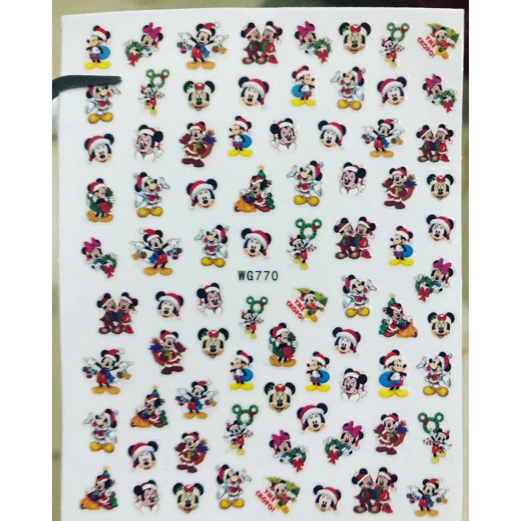 sticker mã mới hình chuột mickey