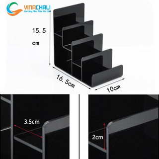  Kệ Mica Trưng Bày Ví - Túi Sách - Mắt Kính - Mỹ Phẩm Nhiều Tầng  Acrylic 