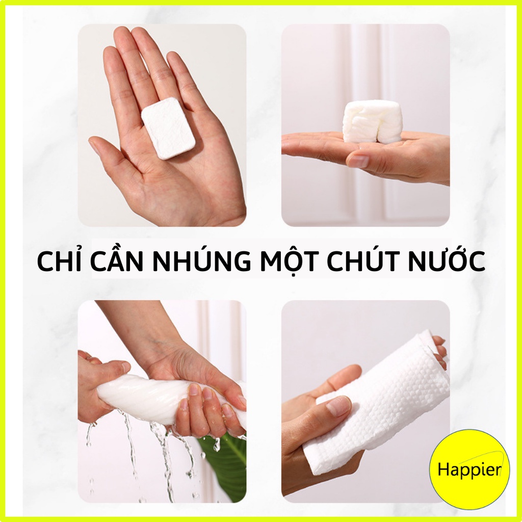 Khăn Giấy Nén Dạng Viên