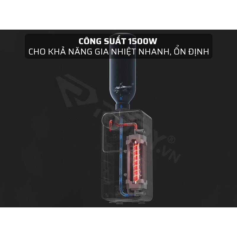 Máy Làm Nước Nóng Lạnh Mini JMEY M2 - Làm Nóng Chỉ Trong 3 Giây với 7 cấp độ nhiệt khác nhau