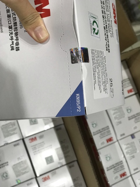 Khẩu trang lọc bụi N95 bảo vệ hô hấp 3M 9542